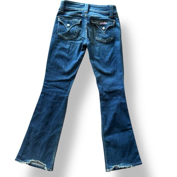 Hudson Vintage Y2K 00s low rise denim cut H10712 jeans womens style 170SD - Picture 5 of 16